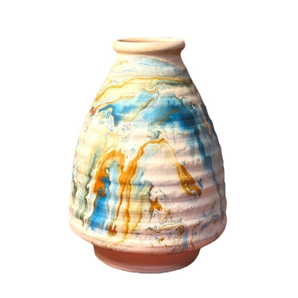 1960s Nemadji Pottery Vase - Picture 3 of 7